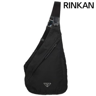 プラダ(PRADA)のプラダ  2VZ092 プレート付きナイロンショルダーバッグ メンズ(ショルダーバッグ)