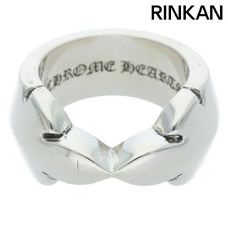 クロムハーツ(Chrome Hearts)のクロムハーツ  DBL FLERKNEE/ダブルフレアニー シルバーリング メンズ 21号(リング(指輪))