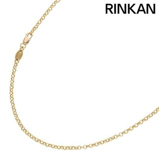 クロムハーツ(Chrome Hearts)のクロムハーツ  22K NECKCHAIN R18/ロールチェーン18inch ゴールドネックレス メンズ 18inch(ネックレス)