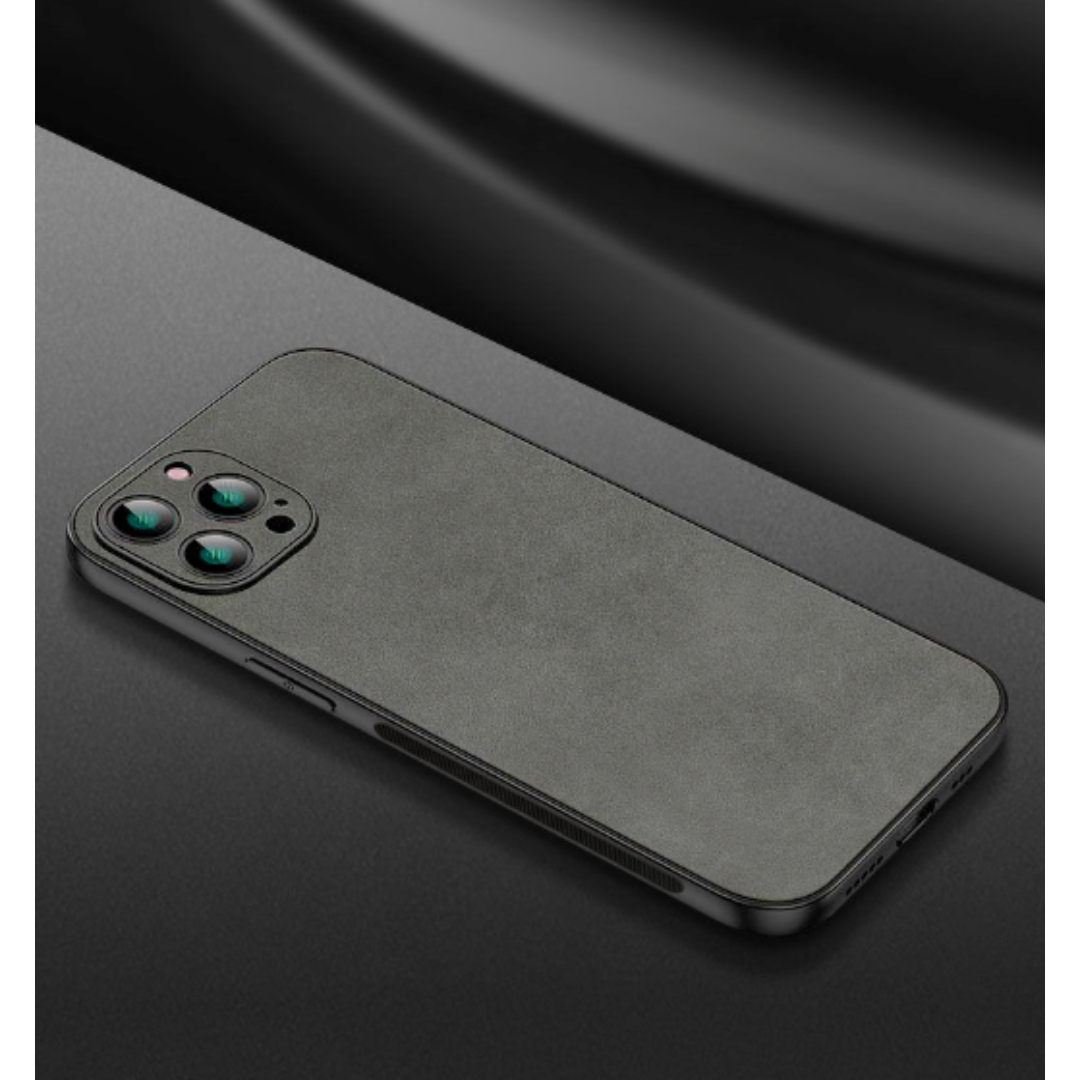 新品❗️ iPhone15  iPhone カバー 高級感 大人 グレー スマホ/家電/カメラのスマホアクセサリー(iPhoneケース)の商品写真