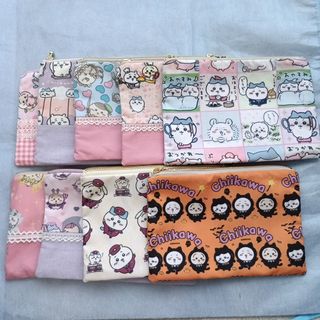 セール‼️フラットポーチ　ハンドメイド💖