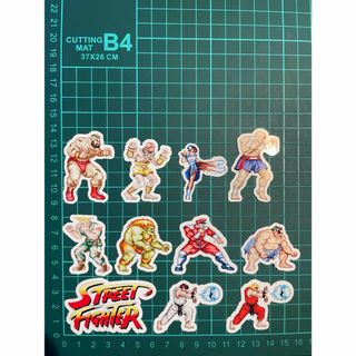 11枚セット★耐水ステッカー ストリートファイターセット(その他)