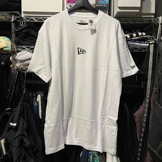ニューエラ(NEW ERA)のNEW ERA ニューエラ フラッグロゴ 半袖 Tシャツ ホワイト XL(Tシャツ/カットソー(半袖/袖なし))