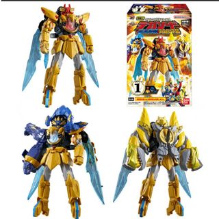 バンダイ(BANDAI)のミニプラ ナンバーワン合体シリーズ01＆02 テガソード (模型/プラモデル)