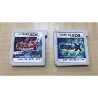 ニンテンドー3DS(ニンテンドー3DS)のソフトのみ✨ポケットモンスター X＆Y✨即日発送可(携帯用ゲームソフト)