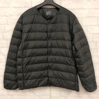 ムジルシリョウヒン(MUJI (無印良品))の即決 MUJI 無印良品 軽量ダウンノーカラージャケット(ダウンジャケット)