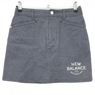 ニューバランス(New Balance)の【超美品】ニューバランスゴルフ スカート 杢ネイビー デニム レディース 1(M) ゴルフウェア New Balance(ウエア)