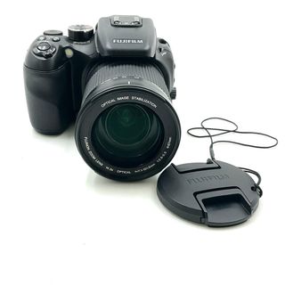 フジフイルム(富士フイルム)の【全額返金保証】【最速発送】FUJIFILM デジタル一眼 FinePix S100FS ブラック 超美品 動作確認済(コンパクトデジタルカメラ)