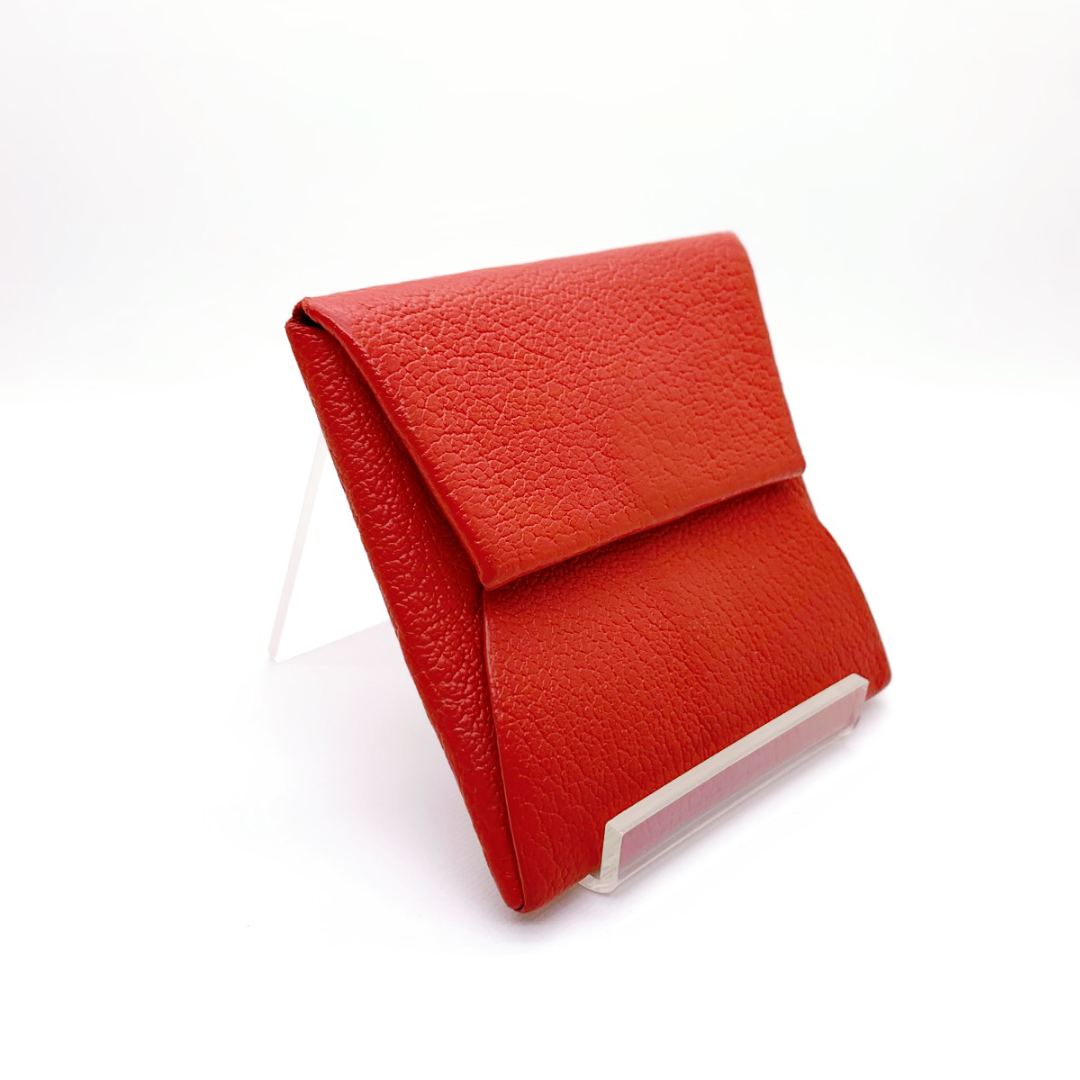 鑑定済・美品★エルメス　バスティア　シェーブル　コインケース　チャイ　刻印U HERMES - ✨極美品✨HERMES エルメス バスティア シェーブル