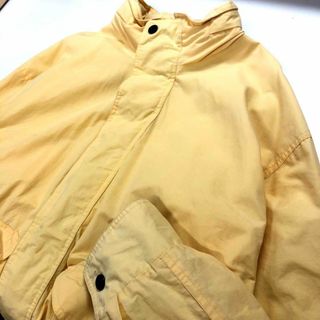 【美品】カッター&バック ブルゾン 短丈 アウター イエロー メンズL