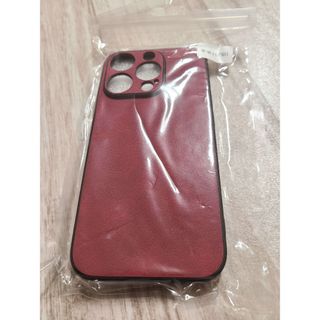 新品❗️iPhone15Pro iPhone カバー 高級感 大人 レッド