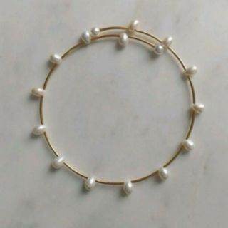 人気作品☆パールチョーカー　パールネックレス　ハンドメイドネックレス