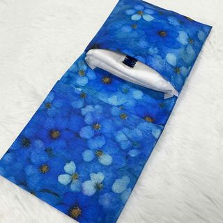 サニタリーケース 花 ネモフィラ畑 濃い青 ブルー S8030