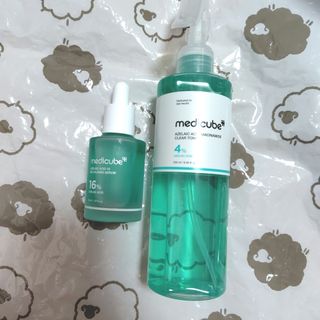メディキューブ　アゼランサンスターターキット　トナー　セラム(化粧水/ローション)
