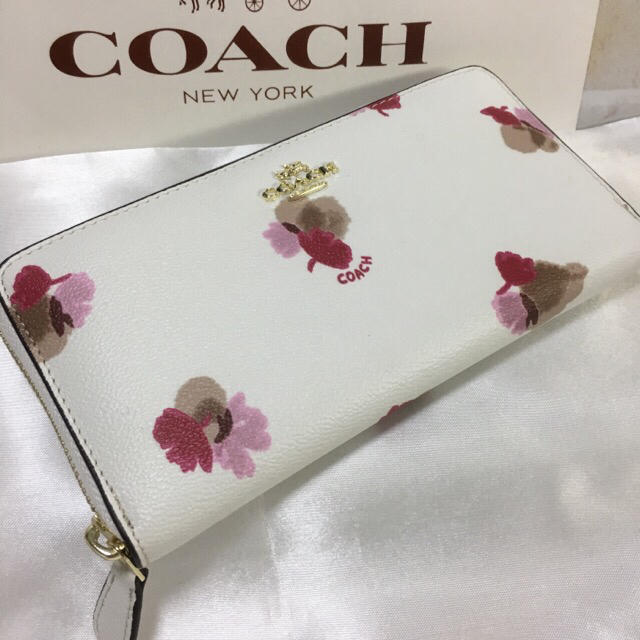 COACH(コーチ)のプレゼントにも❤️新品コーチ正規品ラウンドファスナー長財布F53794 レディースのファッション小物(財布)の商品写真