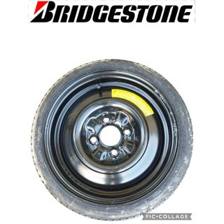 ブリヂストン(BRIDGESTONE)のT105/70D14 83M　BRIDGESTONEタイヤ　応急タイヤ　スペア(タイヤ・ホイールセット)
