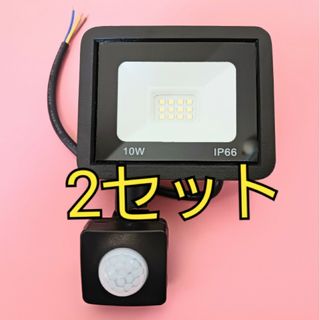 PIRセンサー 玄関灯・防犯灯・非常灯 DIY 電子工作用 100V 2セット(その他)