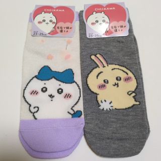 チイカワ(ちいかわ)のちいかわ　靴下　2足セット(キャラクターグッズ)