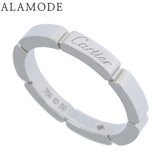 カルティエ(Cartier)のCARTIER(カルティエ) マイヨンパンテール リング K18 ホワイトゴールド WG リング・指輪 アクセサリー ジュエリー 10(50)号 シルバー銀 レディース 40802148511【中古】【アラモード】(リング(指輪))