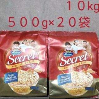 オートミール　５００g×２０袋　ロールドオーツ(その他)
