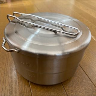 【オールステンレス!折り畳み】IH.ガス.直火okクッカー ソロキャンプに最適