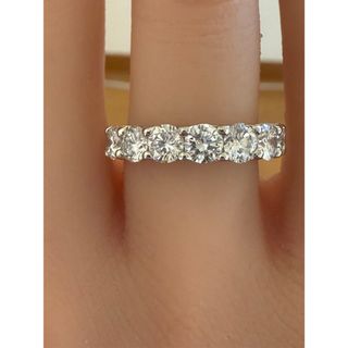 PTハ-フエタニティダイアモンドリング　2.042ct(リング(指輪))