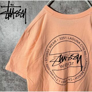 ステューシー(STUSSY)の[大人気]　ステューシー　Tシャツ　ビックプリント◎　ストックロゴ　存在感◎(Tシャツ/カットソー(七分/長袖))