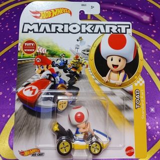 ホットウィール マリオカート キノピオ（スタンダードカート）(ミニカー)