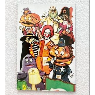 マクドナルド マグネット ステッカー(キャラクターグッズ)