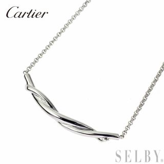 カルティエ(Cartier)のカルティエ K18WG ネックレス アントルラセ(ネックレス)