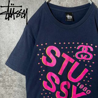 ステューシー(STUSSY)の[大人気] ステューシー　Tシャツ　ビックプリント　存在感◎ レアプリント(Tシャツ/カットソー(七分/長袖))
