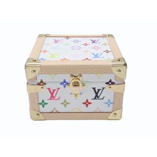 新品未使用 LOUIS VUITTON ルイヴィトン LV × TM マル ピラミッド トランクケース M13126 モノグラム マルチカラー 村上隆 中古 4b004973