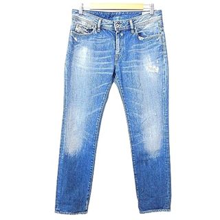 ディーゼル(DIESEL)のディーゼル × アディダス ADI-FLOY デニム パンツ リペア加工 W29(デニム/ジーンズ)