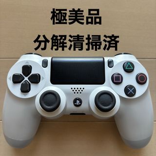 極美品 SONY PS4 純正 コントローラー DUALSHOCK 4 ホワイト