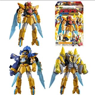 ミニプラ ナンバーワン合体シリーズ02 テガソード&イーグルシューター50&ユニ
