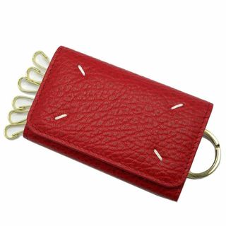 メゾンマルジェラ(Maison Margiela（旧Maison Martin Margiela）)の【新品】メゾンマルジェラ SA3UA0001 P4455 キーケース Maison Margiela 11 レザー 4ステッチ 6連 キーフック アウトレット レディース(キーケース)