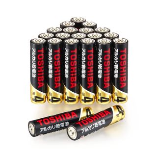 【新着商品】東芝(TOSHIBA) アルカリ乾電池 単4形 20本入 1.5V 