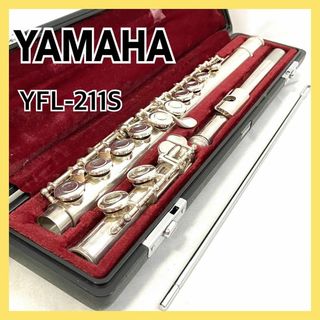 ヤマハ(ヤマハ)のヤマハ フルート YFL-211S シルバー YAMAHA 管楽器(フルート)