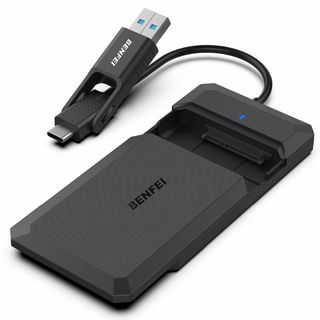 BENFEI 2.5 インチ SATA to USB ツールフリー外付けハードド(PC周辺機器)