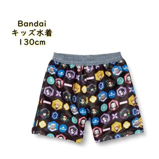 バンダイ(BANDAI)の水着 ショートパンツ　キッズ 鬼滅の刃 子供 ポケット付 　海パン　水泳　速乾(水着)