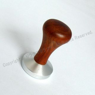 新品 エスプレッソ用タンパー ウッドハンドル 53mm サエコ・スタバ等