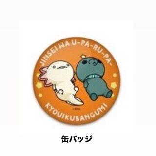 教育番組 タマ 人生はウーパールーパー 缶バッジ