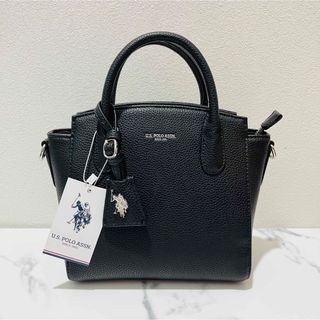 ユーエスポロアッスン(U.S. POLO ASSN.)のU.S. POLO ASSN. トート バッグ ハンド バッグ ブラック(トートバッグ)