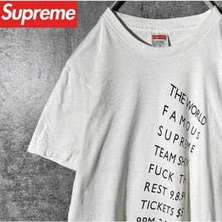シュプリーム(Supreme)の[大人気] シュプリーム　Tシャツ　サイドロゴ　存在感◎ レアパターン◎(Tシャツ/カットソー(七分/長袖))