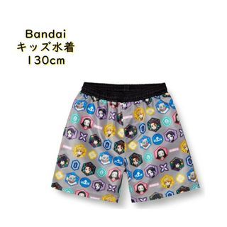 バンダイ(BANDAI)の水着 ショートパンツ　キッズ 鬼滅の刃 子供 ポケット付 　海パン　水泳　速乾(水着)