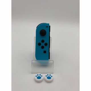 【動作品】 純正 ニンテンドー スイッチ ジョイコン L・左 ネオンブルー 0729-607