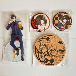 にじさんじ DMM 仕事帰りに一杯 四季凪アキラ VOLTACTION 缶バッジ(男性タレント)