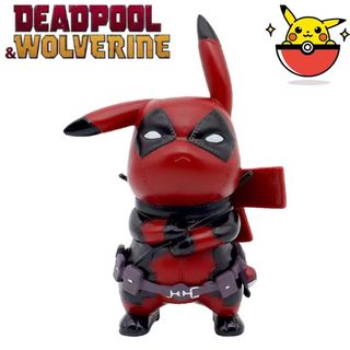 デッドプール・ピカチュウ フィギュア 約12cm(アメコミ)
