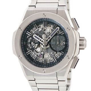 ウブロ(HUBLOT)のウブロ ビッグバン インテグレーテッド チタニウム YOSHIDA スペシャル 451.NX.1140.NX.YOS 限定 自動巻き メンズ 腕時計(腕時計(アナログ))