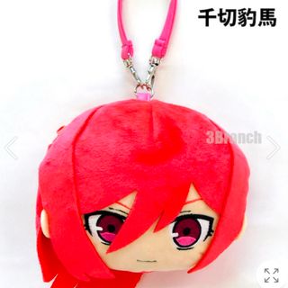 ブルーロック ぬいぐるみ フェイスポーチ コインケース 小銭入れ 千切豹馬(キャラクターグッズ)